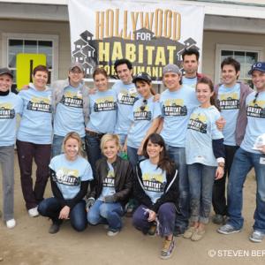 Habitat for Humanity Event along with cast of General Hospital