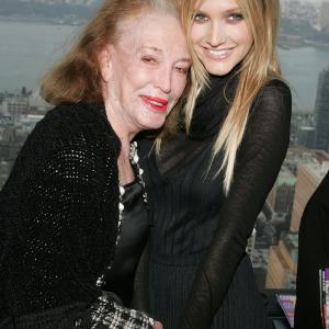 Helen Gurley Brown and Ashlee Simpson