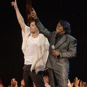 James Brown and Jimmy Fallon