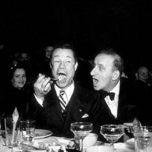 Joe E Brown and Jimmy Durante at Ciros Nightclub 1941