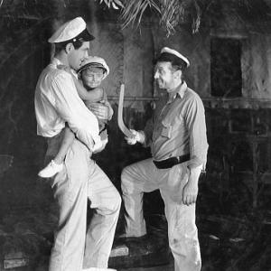 Johnny Mack Brown Georgie Smith and Raymond Hatton in Malay Nights