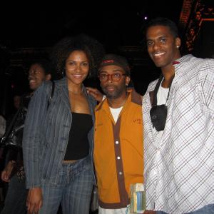 Spike Lee Jonnie Brown and fiance Marvina Vinique