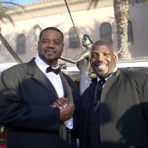 Grizz Chapman and Kevin 'Dot Com'Brown at the 15th annual Screen Actor's Award