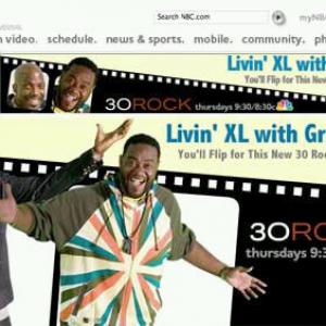 Kevin Dot Com Brown and Grizz Chapman in NBC 30 Rock web series Livin XL with Grizz and Dot Com