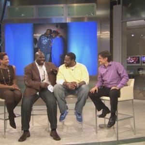 Psychiatrist Janet Taylor, Kevin 'Dot Com' Brown, Grizz Chapman and Dr. Oz on the Dr. Oz show.