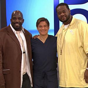 Kevin 'Dot Com' Brown, Dr.Oz and Grizz Chapman on the Dr. Oz show