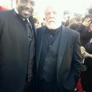 Nick Nolte and Kevin Dot Com Brown at the 18th Annual SAG Awards
