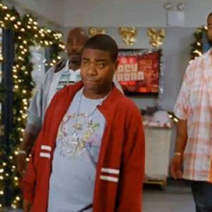 Kevin 'Dot Com' Brown, Tracy Morgan and Grizz Chapman in the 30 Rock episode Christmas Attack Zone 5.10