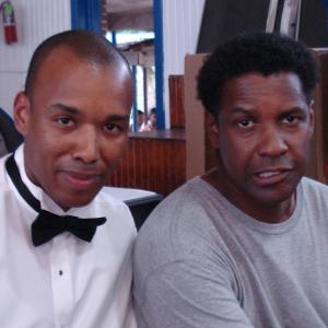 Marcus Lyle Brown and Denzel Washington from The Great Debaters