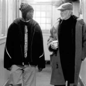 Still of Sean Connery and Rob Brown in Finding Forrester (2000)