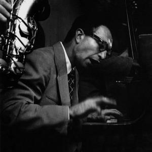 Dave Brubeck at a recording session, 1954. Modern silver gelatin, 12x9.5, signed. $750 © 1978 Bob Willoughby / MPTV