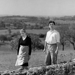 Still of Blanchette Brunoy and Georges Rollin in Goupi mains rouges (1943)