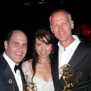 HBO Emmy Party with Mathew Weiner and Alan Taylor