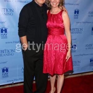 Molly Bryant & Dr. Wayne Dyer at premiere of FROM AMBITION TO MEANING at the Egyptian Theater Hollywood CA Jan 2009