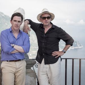 Still of Rob Brydon and Steve Coogan in Atostogos Italijoje (2014)