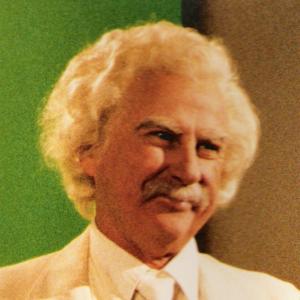 Mark Twain; makeup and wig styling by Norman Bryn.