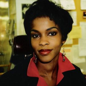 Actress Kim Hawthorne makeup by Norman Bryn