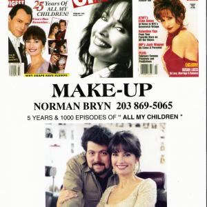 All My Children Makeup by Norman Bryn 19911996