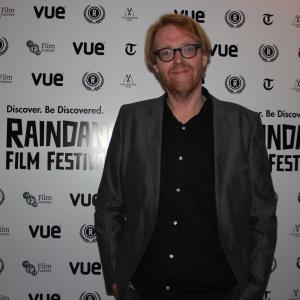 Andrew Buckley at the Showpieces premiere, Raindance Film Festival, 2014
