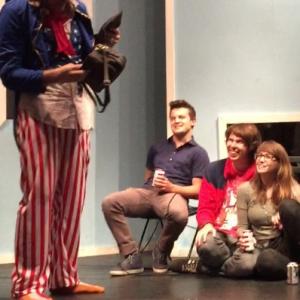 As Uncle Sam in Matty Cardarople's Sketch Tastic Comedy Fourth of July sketch