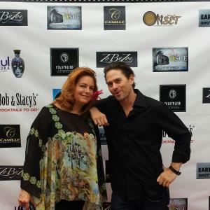 Jeffrey Buehl and my amazing agent Lisandra Pinuelas in Los Angeles CA