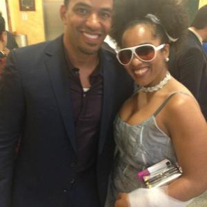 Virginia Bright  Laz Alonso Billboard Awards