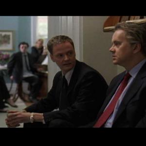 Michael J. Burg and Tim Robbins in NOISE