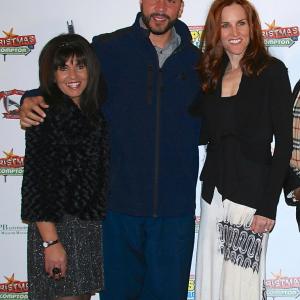 Christmas in Compton Premiere in Pittsburgh PA with Steelers QB Charlie Batch and coproducer Paula Gregg