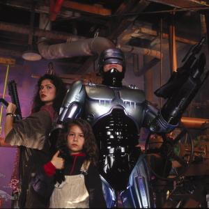 Still of Jill Hennessy and Robert John Burke in RoboCop 3 (1993)