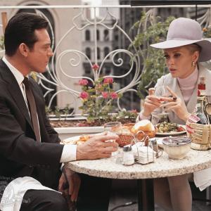 Still of Faye Dunaway and Paul Burke in The Thomas Crown Affair (1968)
