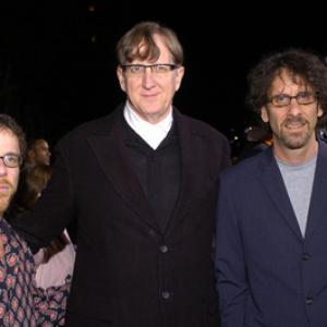 Ethan Coen, Joel Coen and T Bone Burnett at event of The Ladykillers (2004)