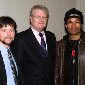 Mario Van Peebles, Ken Burns and Howard Stringer at event of How to Get the Man's Foot Outta Your Ass (2003)