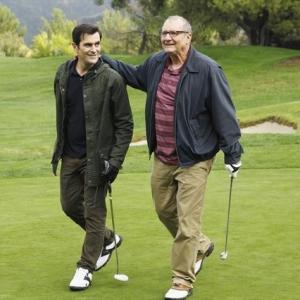 Still of Ty Burrell and Ed ONeill in Moderni seima 2009