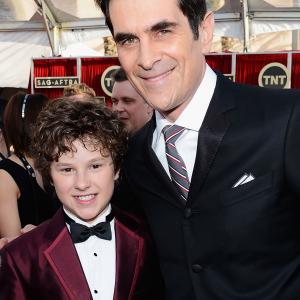 Ty Burrell and Nolan Gould