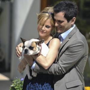 Still of Julie Bowen and Ty Burrell in Moderni seima (2009)