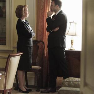 Still of Paul Adelstein and Kate Burton in Scandal 2012