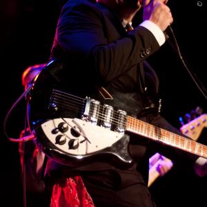 Sammy Busby performs with Dixies Deceivers at The Whisky a Go Go in Hollywood with his custom Rickenbacker guitar