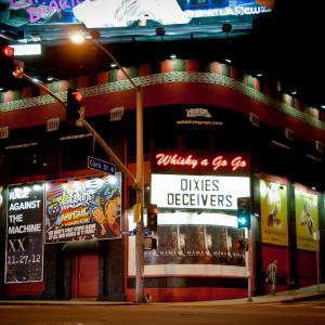 Dixies Deceivers regular performers at Hollywoods iconic Whisky a Go Go!