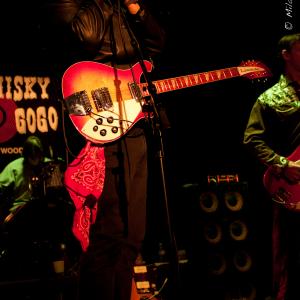 Sammy Busby with his Rickenbacker 620 performing with Dixies Deceivers at the Whisky a Go Go Hollywood California