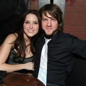 Sophia Bush and Zachary Knighton at event of The Hitcher 2007