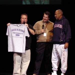 Rick & Bubba welcome Bill Cosby to Sanford University, Birmingham, Alabama. (2005)