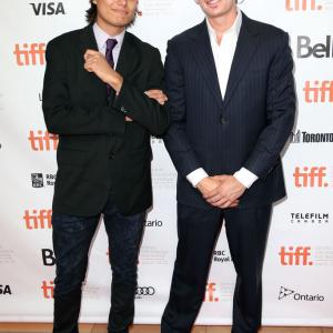 Kiowa Gordon and Adam Butcher  the TIFF Premiere of The Lesser Blessed