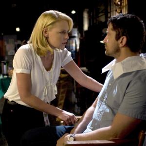 Still of Katherine Heigl and Gerard Butler in Bjauri tiesa 2009