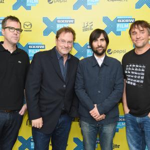 Richard Linklater Jason Schwartzman Bob Byington and Stephen Root at event of 7 Chinese Brothers 2015