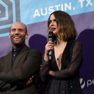 Jason Statham and Rose Byrne at event of Spy 2015