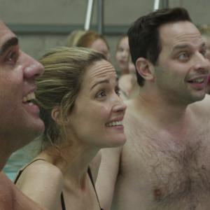 Still of Rose Byrne, Bobby Cannavale and Nick Kroll in Adult Beginners (2014)