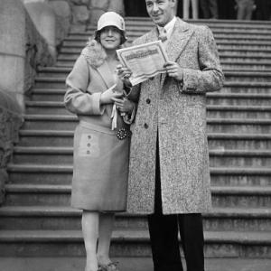 Rod La Rocque and Vilma Banky get license to wed in Los Angeles 06-17-1927. From the Sheryl Deauville Collection.