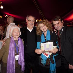 With Lia van Leer and Dieter Kosslick Berlin Film Festival 2010