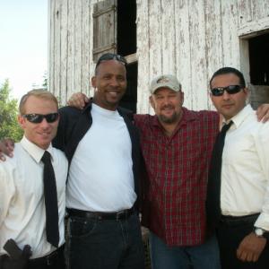 On the set of Witless Protection