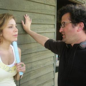 Actress Christina Cabot with Down in the Valley director David Jacobson